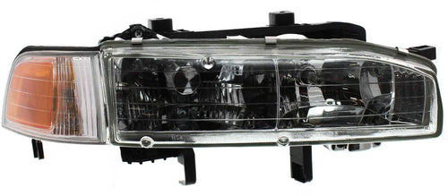 ACCORD 92-93 HEAD LAMP RH, Assembly, Halogen, w/ Corner Light