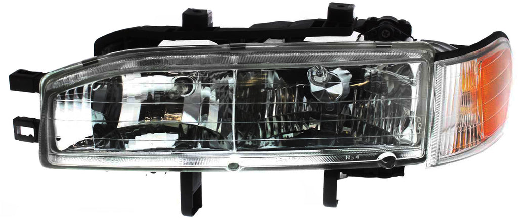 ACCORD 92-93 HEAD LAMP LH, Assembly, Halogen, w/ Corner Light