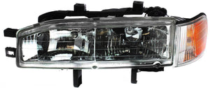 ACCORD 92-93 HEAD LAMP LH, Assembly, Halogen, w/ Corner Light