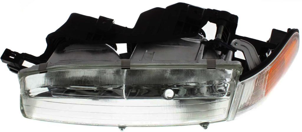 ACCORD 92-93 HEAD LAMP LH, Assembly, Halogen, w/ Corner Light