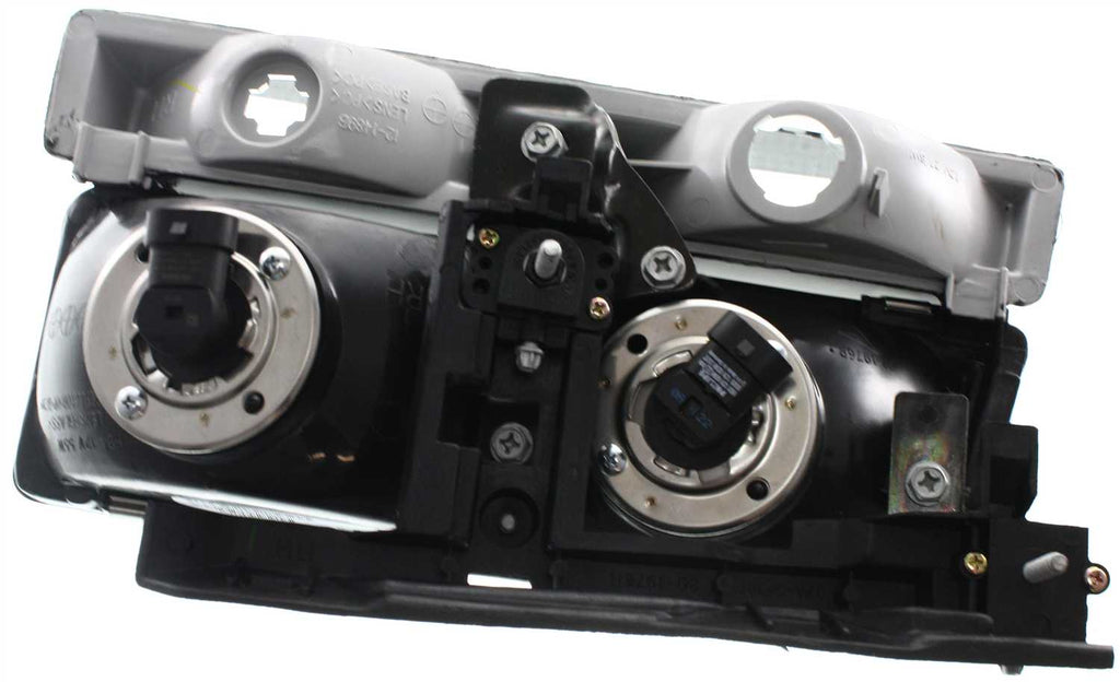 PARK AVENUE 91-93 HEAD LAMP RH, Assembly, Halogen, w/ Black Edged Lens (Includes Park Light)