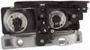 PARK AVENUE 91-93 HEAD LAMP LH, Assembly, Halogen, w/ Black Edged Lens (Includes Park Light)