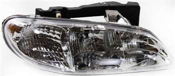 GRAND AM 96-98 HEAD LAMP RH, Assembly, Halogen