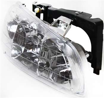 GRAND AM 96-98 HEAD LAMP RH, Assembly, Halogen
