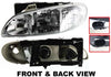 GRAND AM 96-98 HEAD LAMP LH, Assembly, Halogen