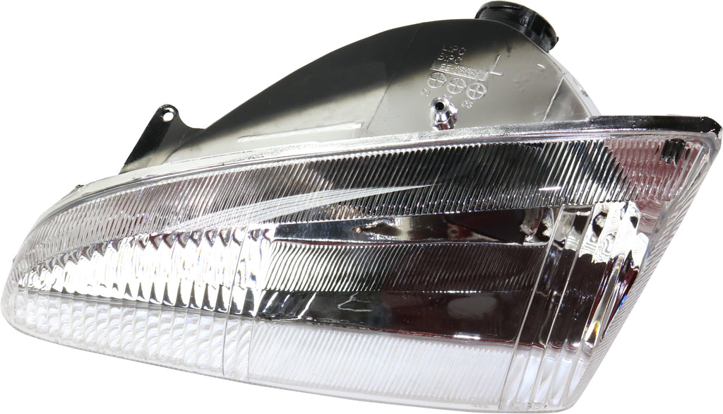 INTREPID 95-97 HEAD LAMP LH, Lens and Housing, w/ Vertical Fluted Lens