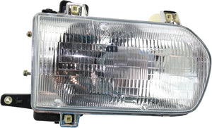 PATHFINDER 96-99 HEAD LAMP RH, Assembly, Halogen, To 12-98