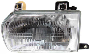 PATHFINDER 96-99 HEAD LAMP LH, Assembly, Halogen, To 12-98