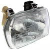 PATHFINDER 96-99 HEAD LAMP LH, Assembly, Halogen, To 12-98