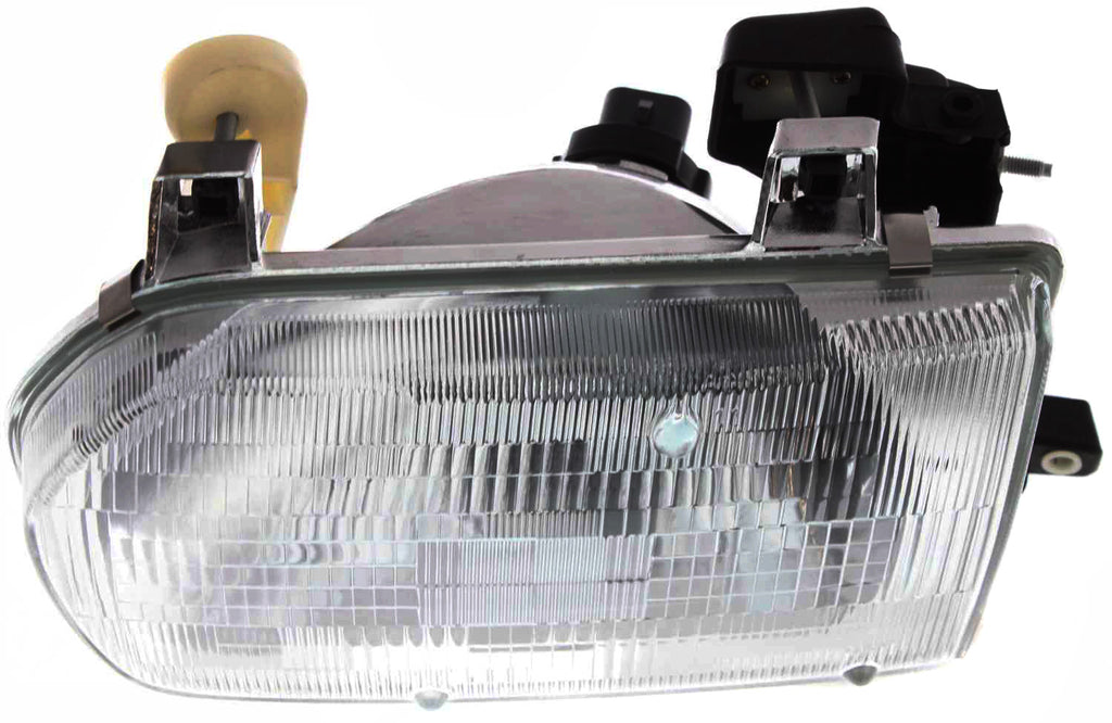 PATHFINDER 96-99 HEAD LAMP LH, Assembly, Halogen, To 12-98