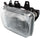 4RUNNER 90-95 HEAD LAMP RH, Assembly, Halogen, Composite