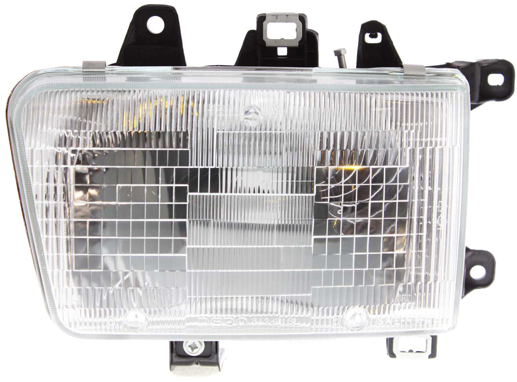 4RUNNER 90-95 HEAD LAMP LH, Assembly, Halogen, Composite