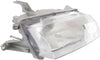 PROTEGE 97-98 HEAD LAMP RH, Assembly, Halogen, Sedan