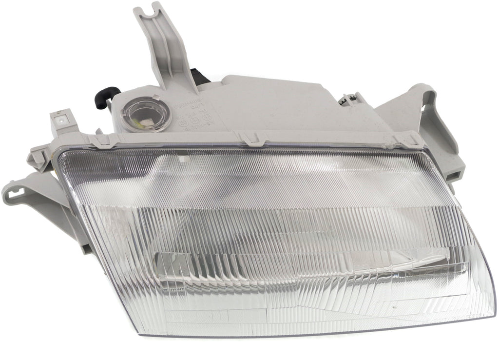 PROTEGE 97-98 HEAD LAMP RH, Assembly, Halogen, Sedan