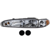 INTRIGUE 98-02 HEAD LAMP LH, Assembly, Halogen