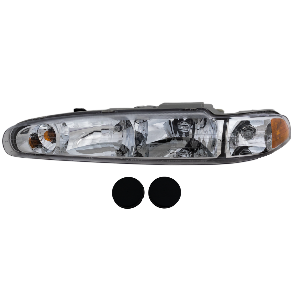 INTRIGUE 98-02 HEAD LAMP LH, Assembly, Halogen