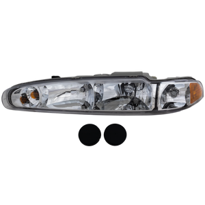 INTRIGUE 98-02 HEAD LAMP LH, Assembly, Halogen