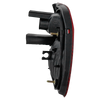 Tail Lamp Left Driver Side For 1999-2000 Honda Civic Inner Lens and Housing Sedan Replacement 2171309RUS