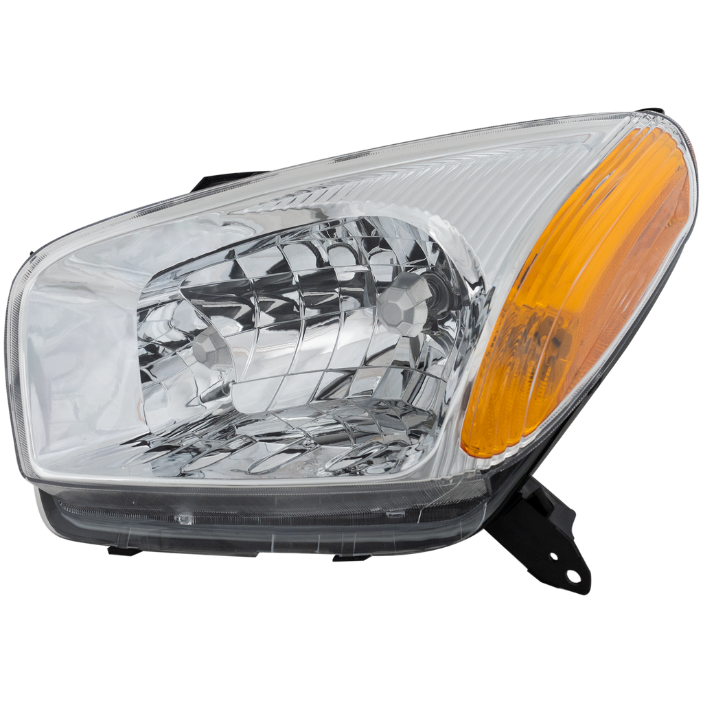 RAV4 01-03 HEAD LAMP LH, Assembly, Halogen, Chrome Interior, w/o Sport Package - CAPA