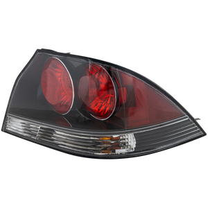 BOLTON PREMIERE - LANCE 04-07 TAIL LIGHT ASSEMBLIES, Black Housing, Red Plastic Lens, Set of 2