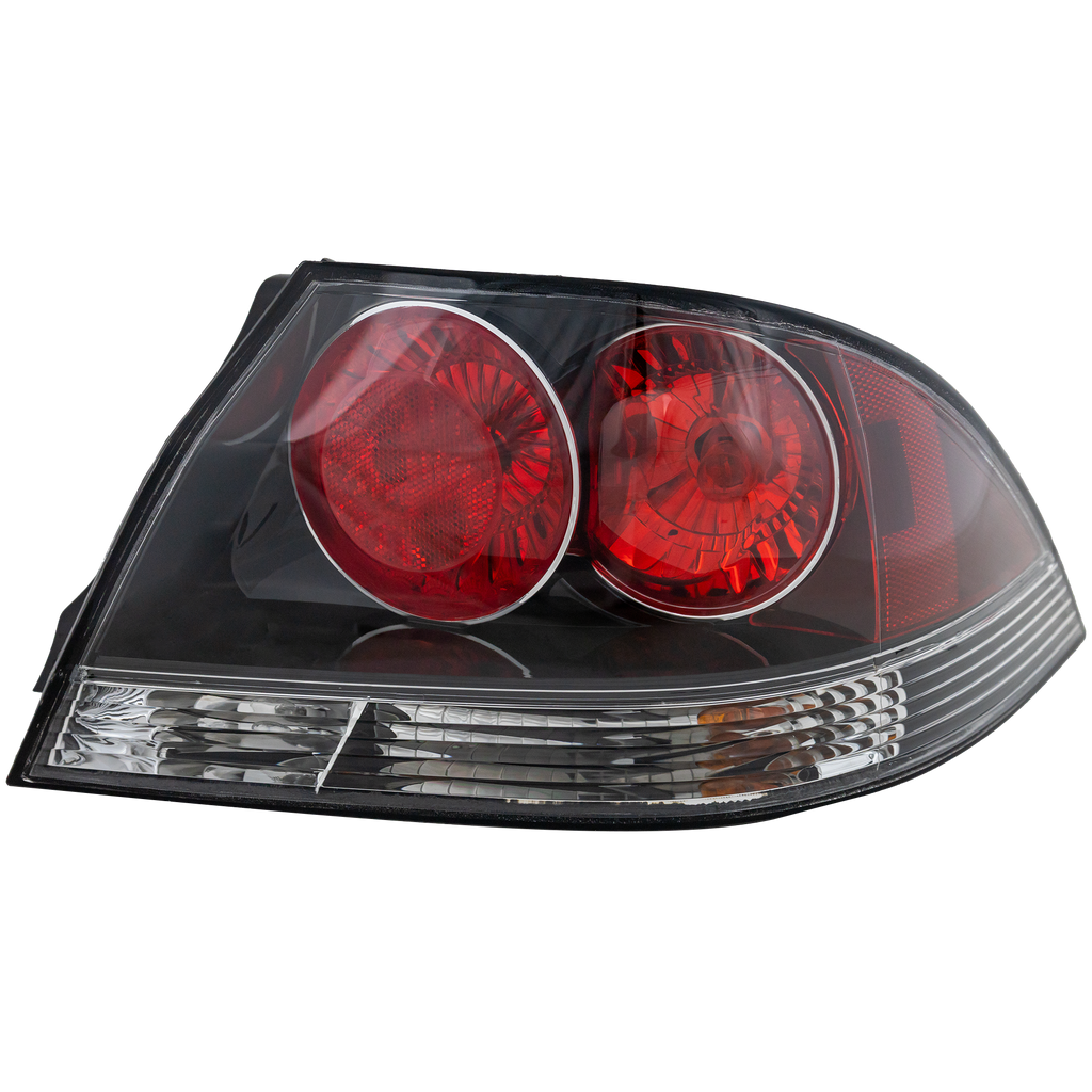 BOLTON PREMIERE - LANCE 04-07 TAIL LIGHT ASSEMBLIES, Black Housing, Red Plastic Lens, Set of 2