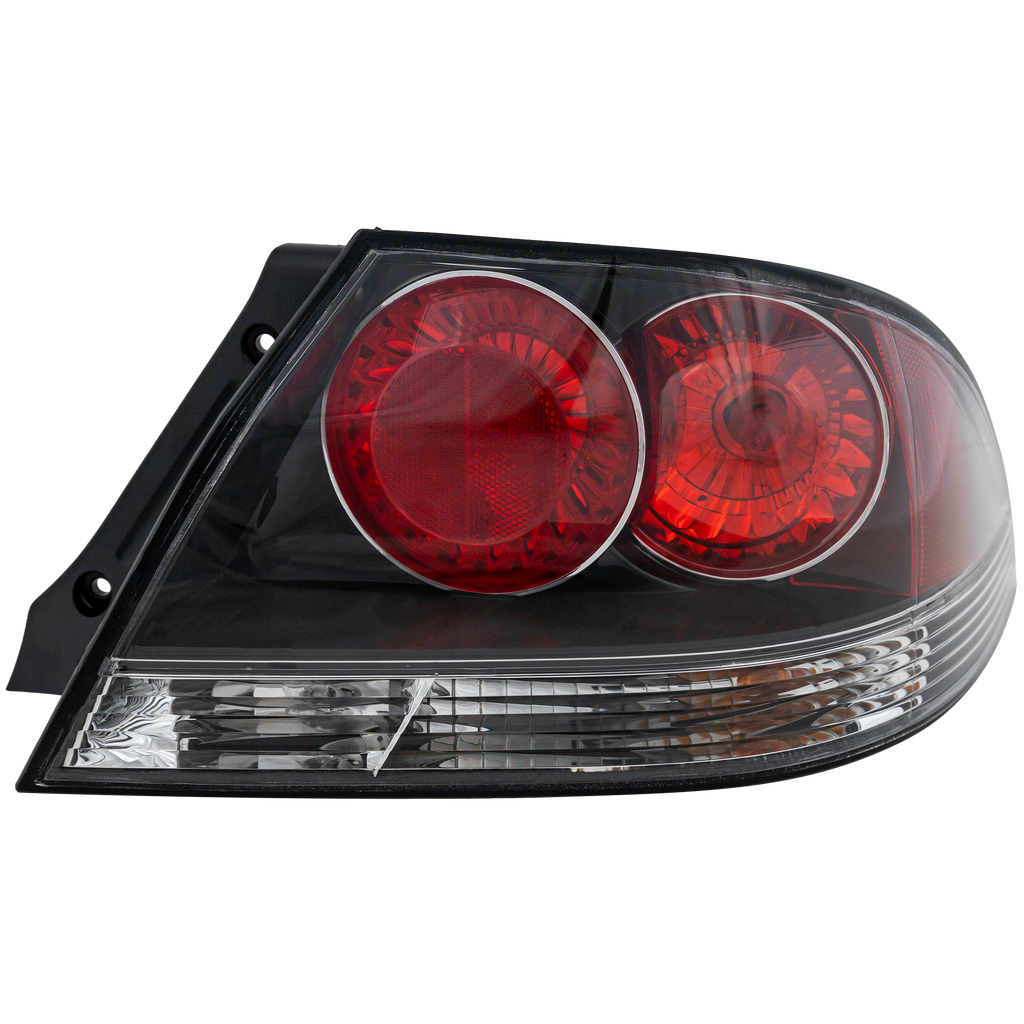 BOLTON PREMIERE - LANCE 04-07 TAIL LIGHT ASSEMBLIES, Black Housing, Red Plastic Lens, Set of 2