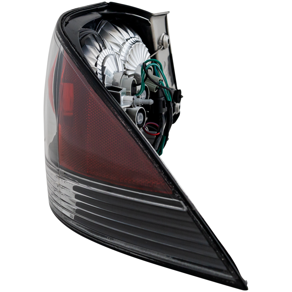 BOLTON PREMIERE - LANCE 04-07 TAIL LIGHT ASSEMBLIES, Black Housing, Red Plastic Lens, Set of 2