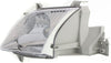 MPV 00-01 HEAD LAMP LH, Assembly, Halogen