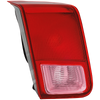 CIVIC 01-02 TAIL LAMP LH, Inner, Lens and Housing, Clear and Red Lens, Sedan