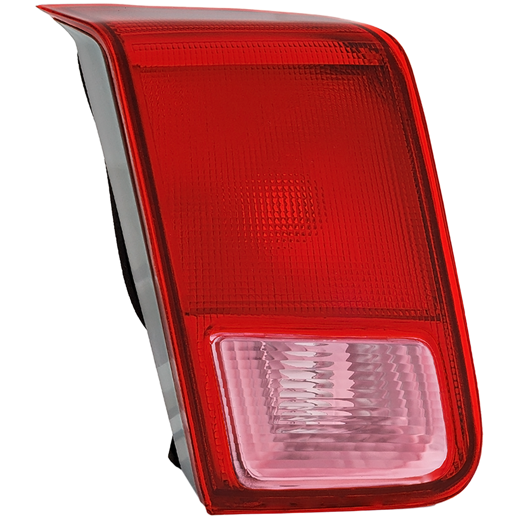 CIVIC 01-02 TAIL LAMP LH, Inner, Lens and Housing, Clear and Red Lens, Sedan
