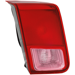 CIVIC 01-02 TAIL LAMP LH, Inner, Lens and Housing, Clear and Red Lens, Sedan