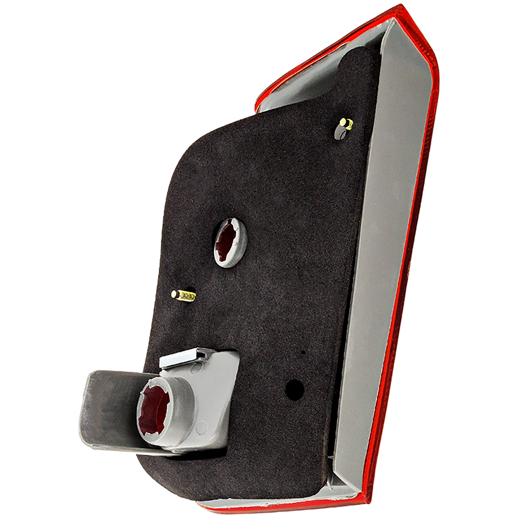 CIVIC 01-02 TAIL LAMP LH, Inner, Lens and Housing, Clear and Red Lens, Sedan