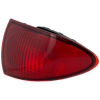 CAVALIER 00-02 TAIL LAMP LH, Outer, Lens and Housing, w/o Socket and Bulb, Cpe/Conv/Sdn