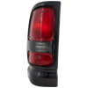 RAM PICKUP 94-02 TAIL LAMP LH, Lens and Housing, w/ Sport Package, Black
