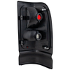 RAM PICKUP 94-02 TAIL LAMP LH, Lens and Housing, w/ Sport Package, Black