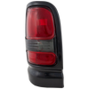 RAM PICKUP 94-02 TAIL LAMP RH, Lens and Housing, w/ Sport Package, Black