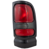 RAM PICKUP 94-02 TAIL LAMP RH, Lens and Housing, w/ Sport Package, Black
