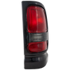 RAM PICKUP 94-02 TAIL LAMP RH, Lens and Housing, w/ Sport Package, Black