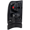 RAM PICKUP 94-02 TAIL LAMP RH, Lens and Housing, w/ Sport Package, Black