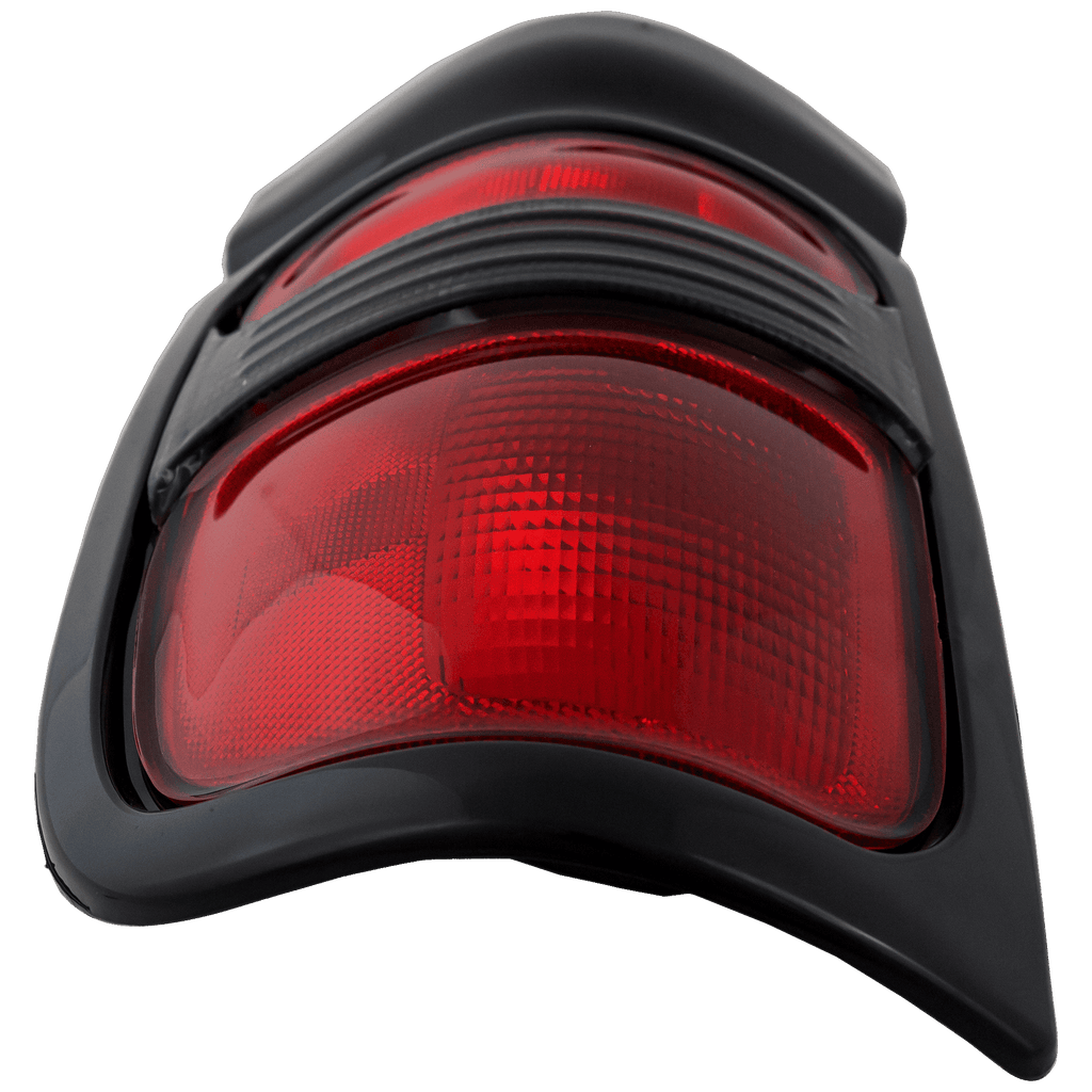 RAM PICKUP 94-02 TAIL LAMP RH, Lens and Housing, w/ Sport Package, Black