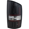 DODGE FULL SIZE P/U 02-06 TAIL LAMP RH AND LH, Assembly, LED, Clear Lens, Black Interior, Reverse Bulb (Halogen), New Body Style