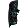 DODGE FULL SIZE P/U 02-06 TAIL LAMP RH AND LH, Assembly, LED, Clear Lens, Black Interior, Reverse Bulb (Halogen), New Body Style