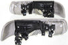 SILVERADO 99-02/TAHOE 00-06 PROJECTOR HEAD LAMP RH AND LH, Assembly, w/Halogen, Chrome Interior