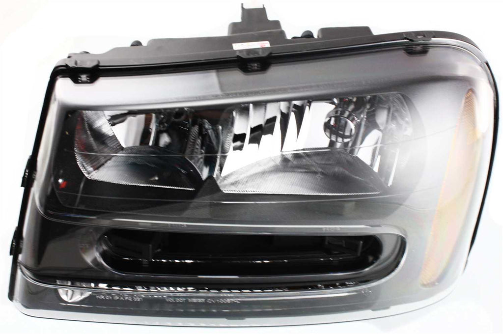 TRAILBLAZER 02-09 HEAD LAMP LH, Composite, Assembly, Halogen, (Exc. 2006-09 LT / 2008 LS Models) - CAPA