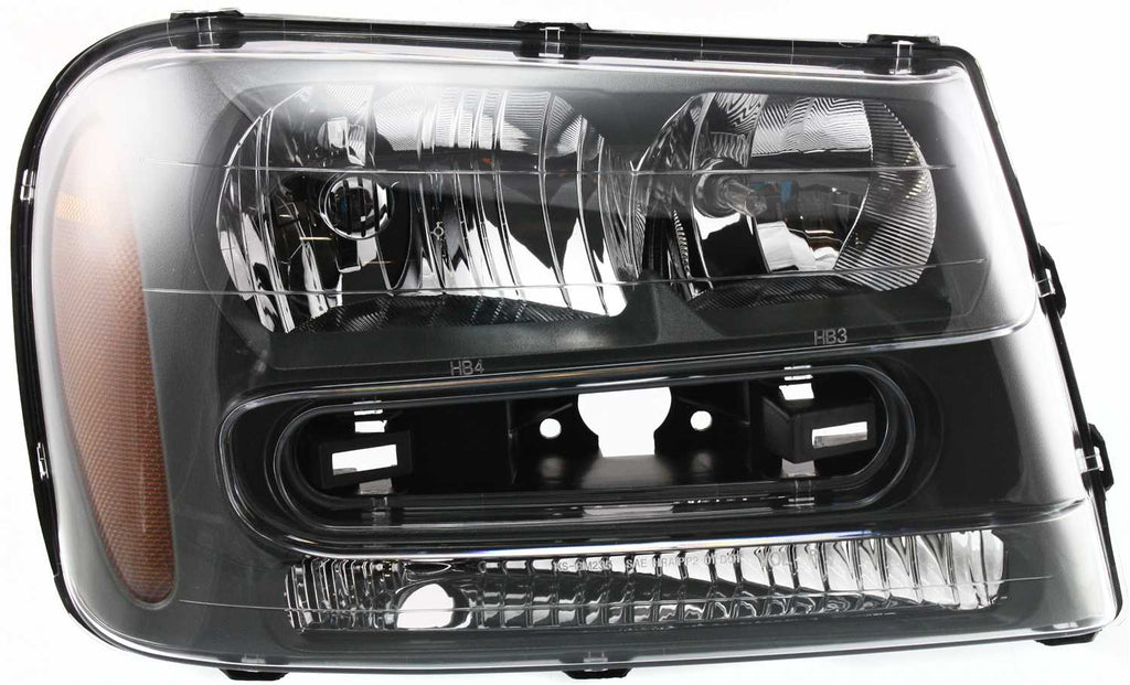 TRAILBLAZER 02-09 HEAD LAMP RH, Composite, Assembly, Halogen, (Exc. 2006-09 LT / 2008 LS Models) - CAPA