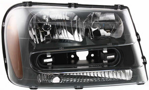 TRAILBLAZER 02-09 HEAD LAMP RH, Composite, Assembly, Halogen, (Exc. 2006-09 LT / 2008 LS Models) - CAPA