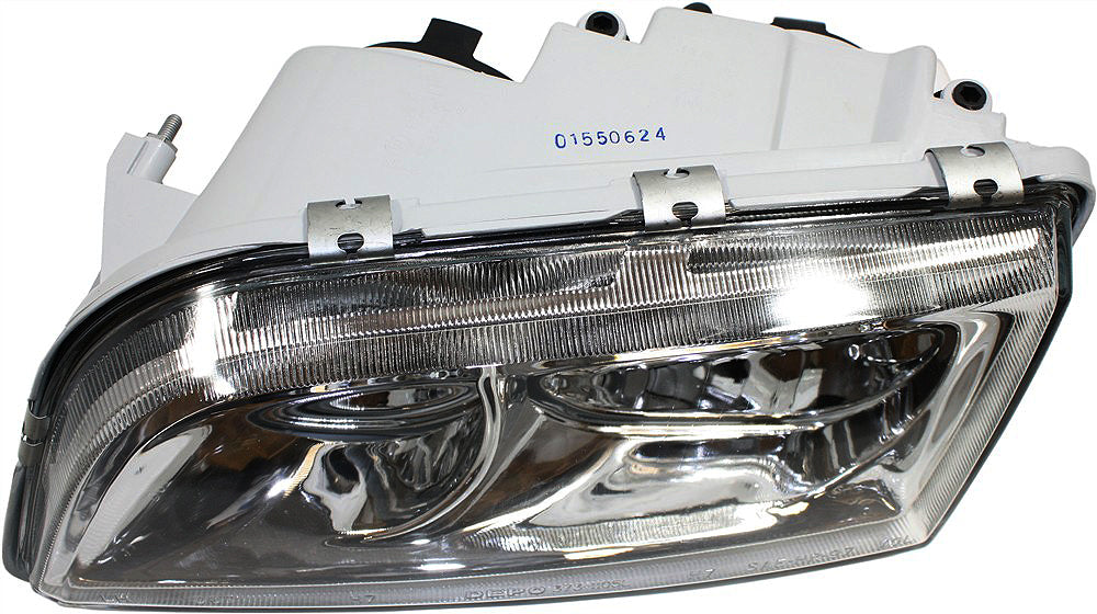 S40/V40 00-04 HEAD LAMP LH, Assembly, Halogen, Chrome Interior, Old Body Style - CAPA