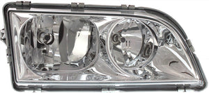 S40/V40 00-04 HEAD LAMP RH, Assembly, Halogen, Chrome Interior, Old Body Style - CAPA