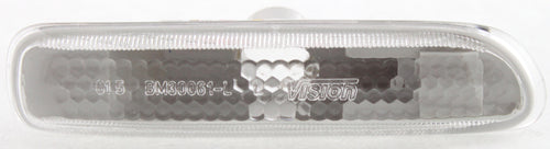 3-SERIES 99-03 FRONT SIDE MARKER LAMP LH, Lens and Housing, Clear Lens, (Conv/Cpe 00-03)/(Sdn/Wgn 99-01), To 3-03