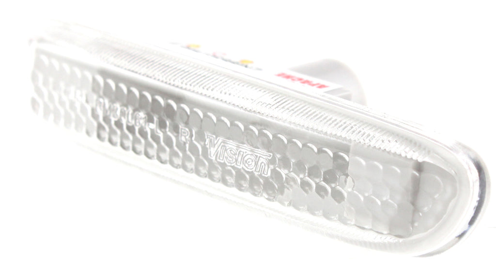 3-SERIES 99-03 FRONT SIDE MARKER LAMP RH, Lens and Housing, Clear Lens, (Conv/Cpe 00-03)/(Sdn/Wgn 99-01), To 3-03
